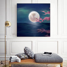 Luna by Elena Bragioto on GIANT ART - blue digital painting