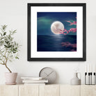 Luna by Elena Bragioto on GIANT ART - blue digital painting