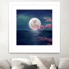 Luna by Elena Bragioto on GIANT ART - blue digital painting