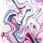 Liquid Marble - Pink and Blue by Dominique Van Roey on GIANT ART - pink photo manipulation