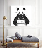 Bad panda by Solti Balázs on GIANT ART - white digital drawing