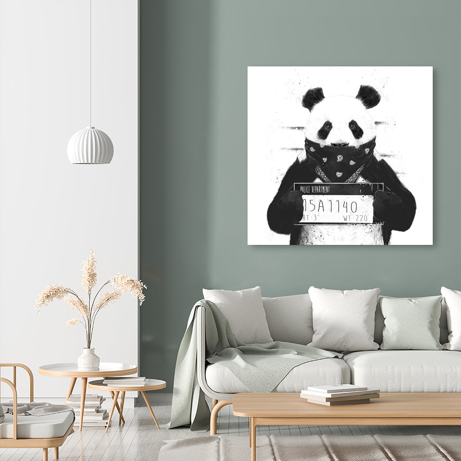 Bad panda by Solti Balázs on GIANT ART - white digital drawing