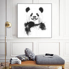 Funny panda by Solti Balázs on GIANT ART - white digital drawing