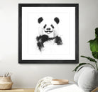 Funny panda by Solti Balázs on GIANT ART - white digital drawing