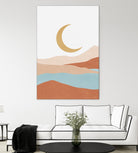 Desert Mountains II by Digital  Canvas  on GIANT ART - illustration