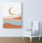 Desert Mountains II by Digital  Canvas  on GIANT ART - illustration