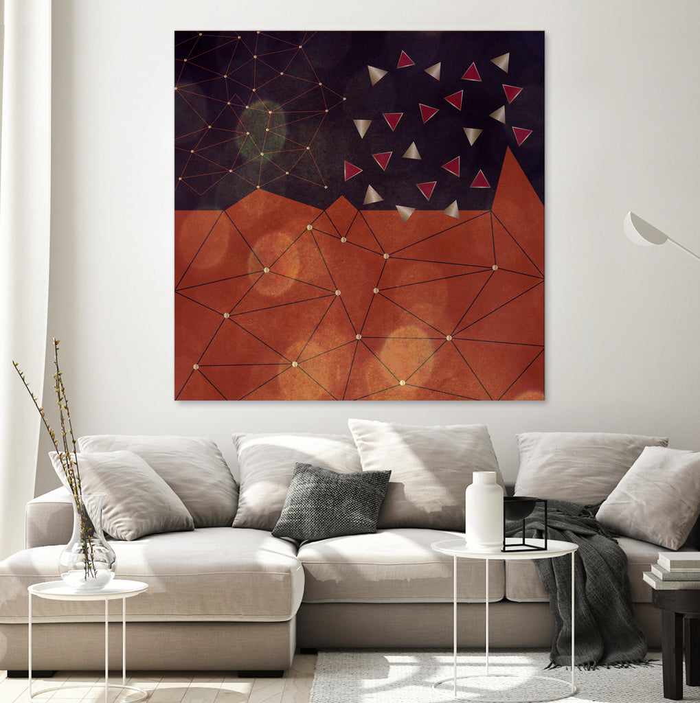 Magic Night by Mirella Pavesi on GIANT ART - brown digital painting