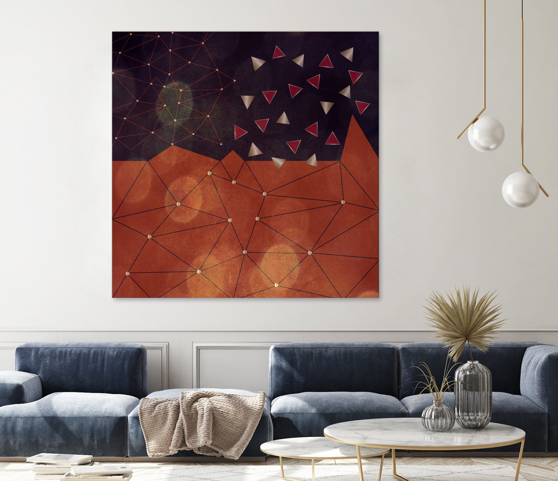 Magic Night by Mirella Pavesi on GIANT ART - brown digital painting