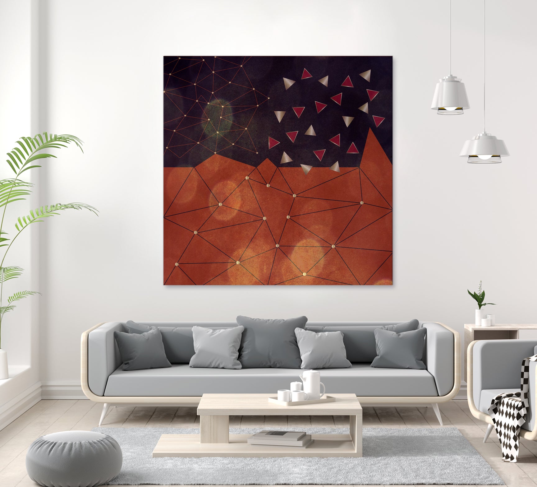 Magic Night by Mirella Pavesi on GIANT ART - brown digital painting