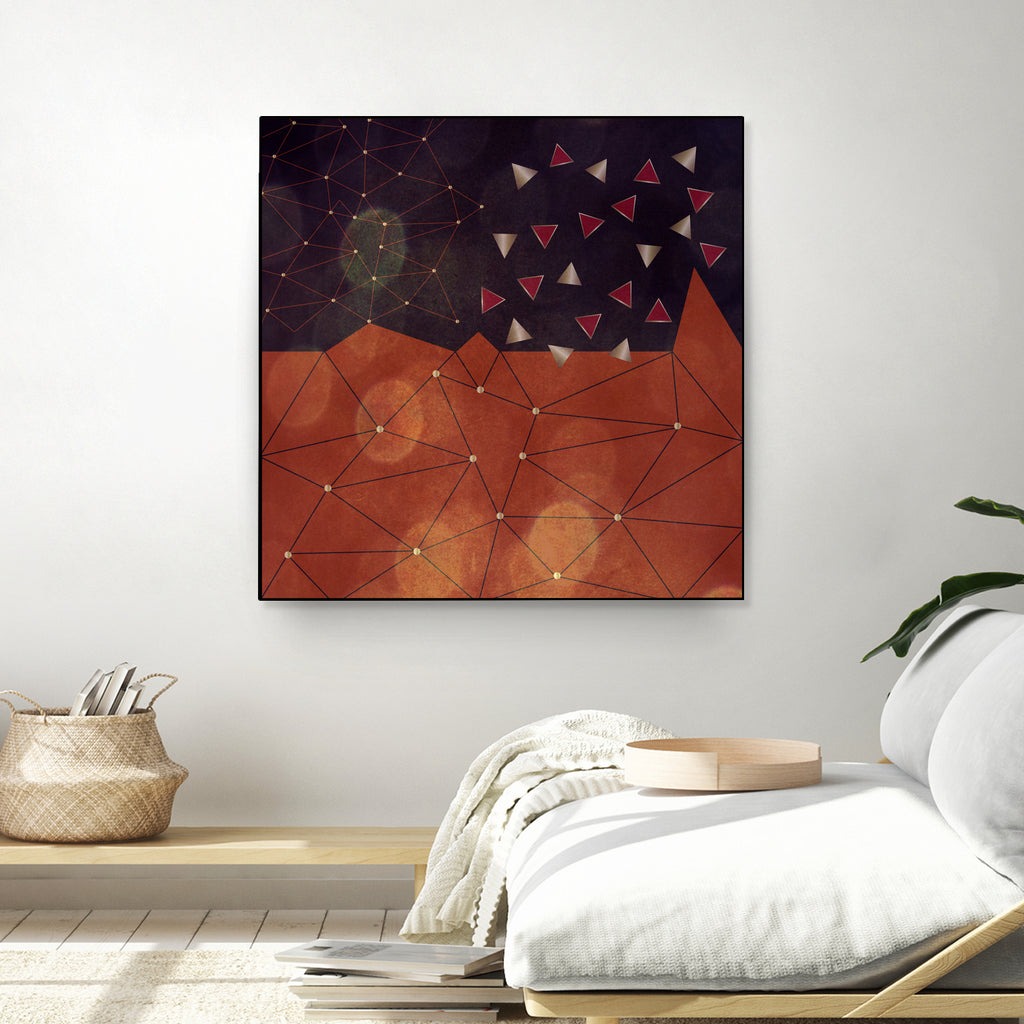 Magic Night by Mirella Pavesi on GIANT ART - brown digital painting