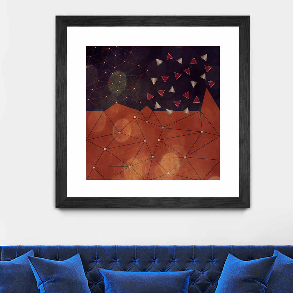 Magic Night by Mirella Pavesi on GIANT ART - brown digital painting