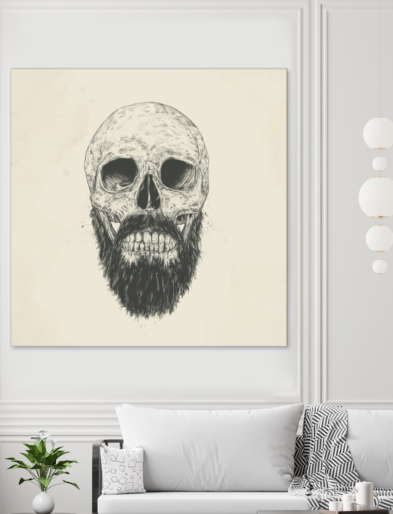 The beard is not dead by Solti Balázs on GIANT ART - brown digital drawing