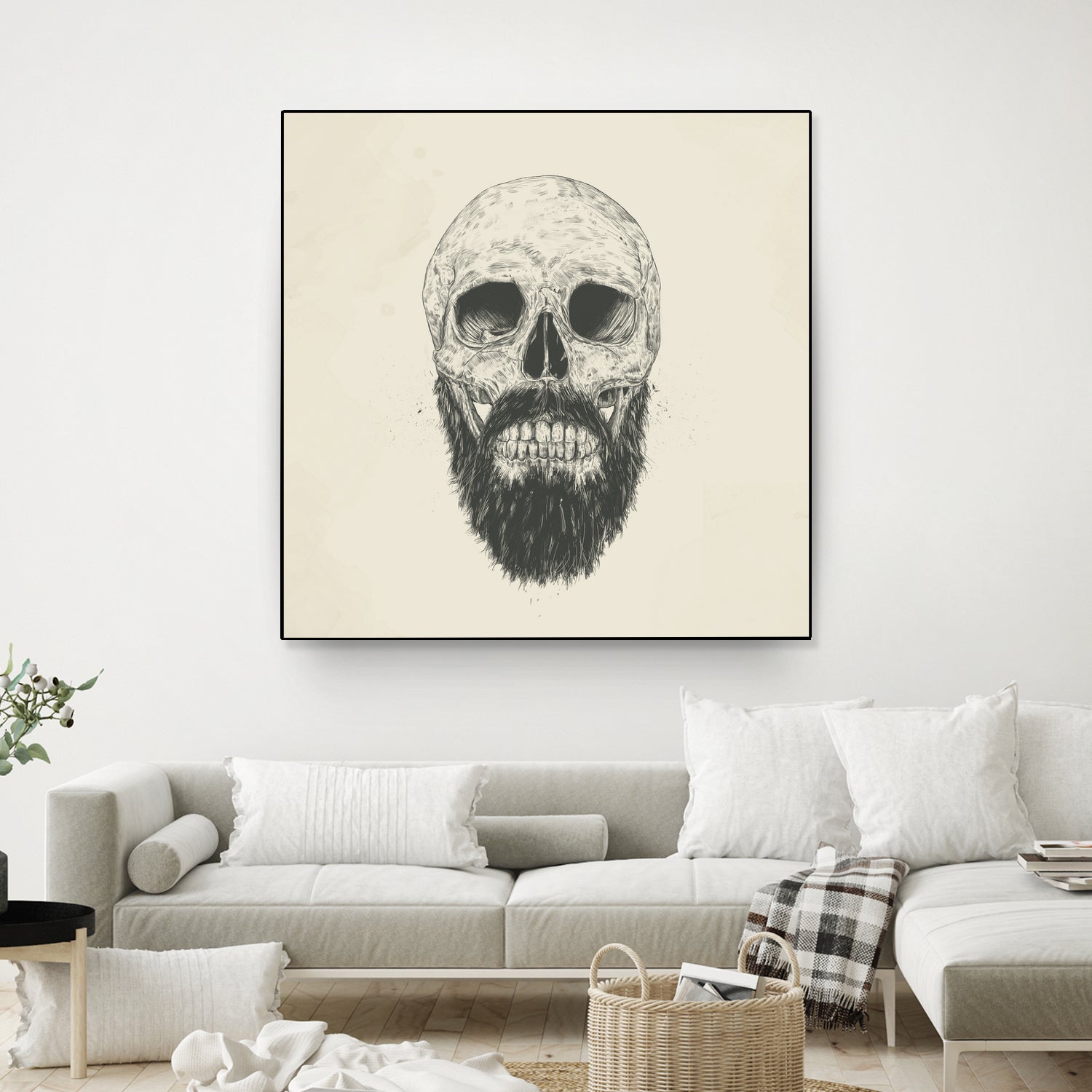 The beard is not dead by Solti Balázs on GIANT ART - brown digital drawing