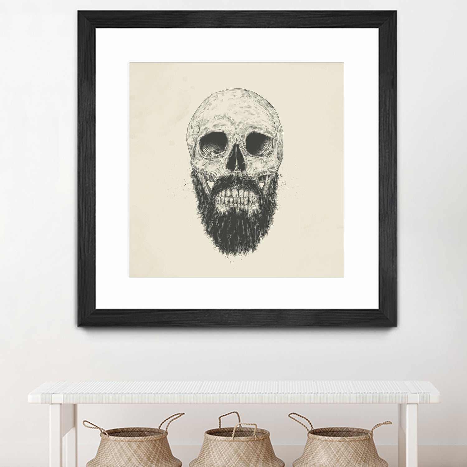 The beard is not dead by Solti Balázs on GIANT ART - brown digital drawing