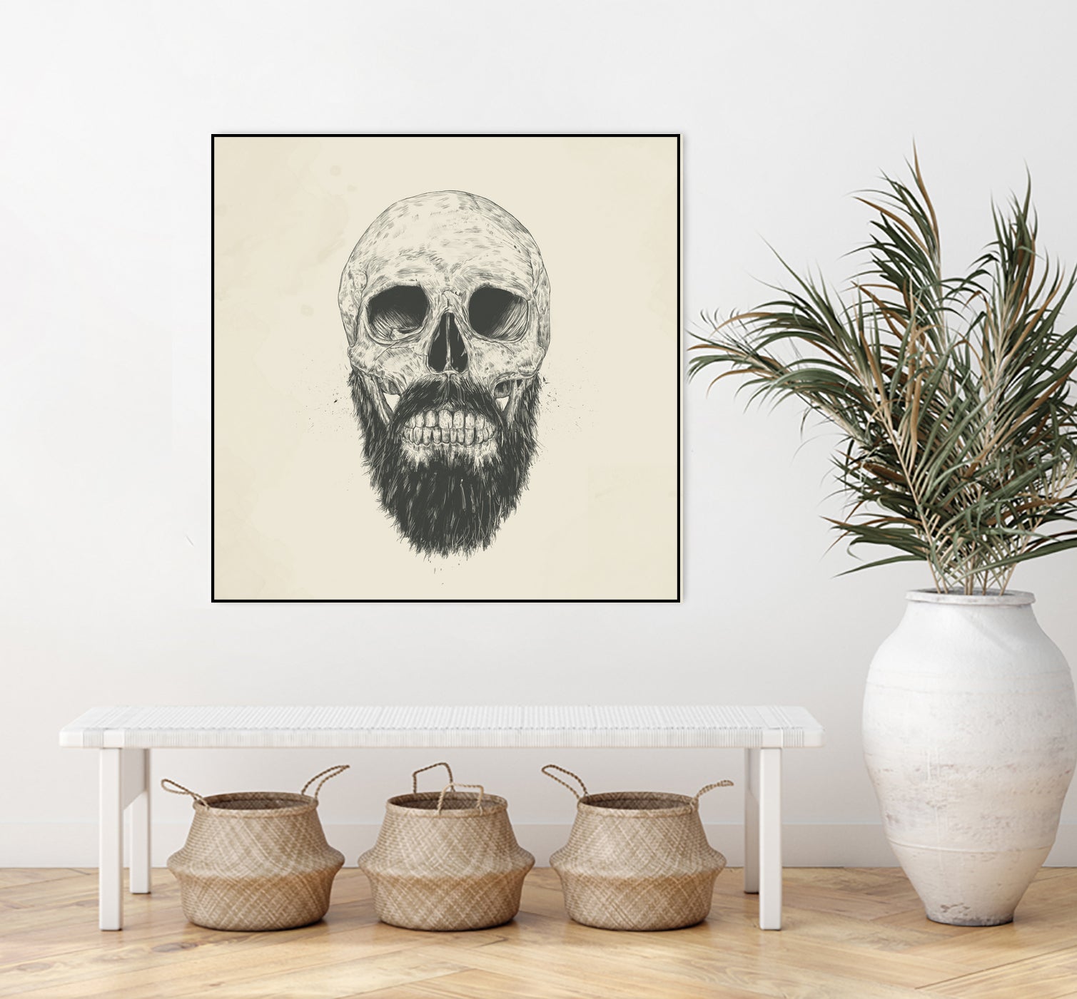 The beard is not dead by Solti Balázs on GIANT ART - brown digital drawing