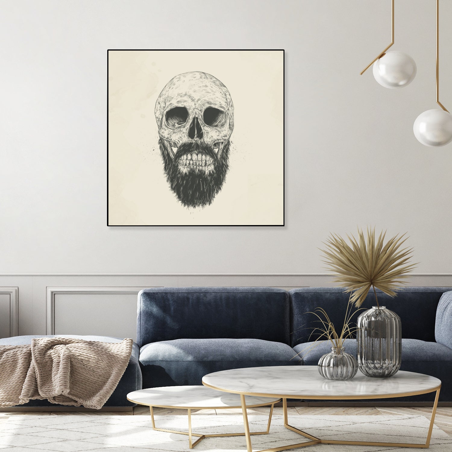 The beard is not dead by Solti Balázs on GIANT ART - brown digital drawing