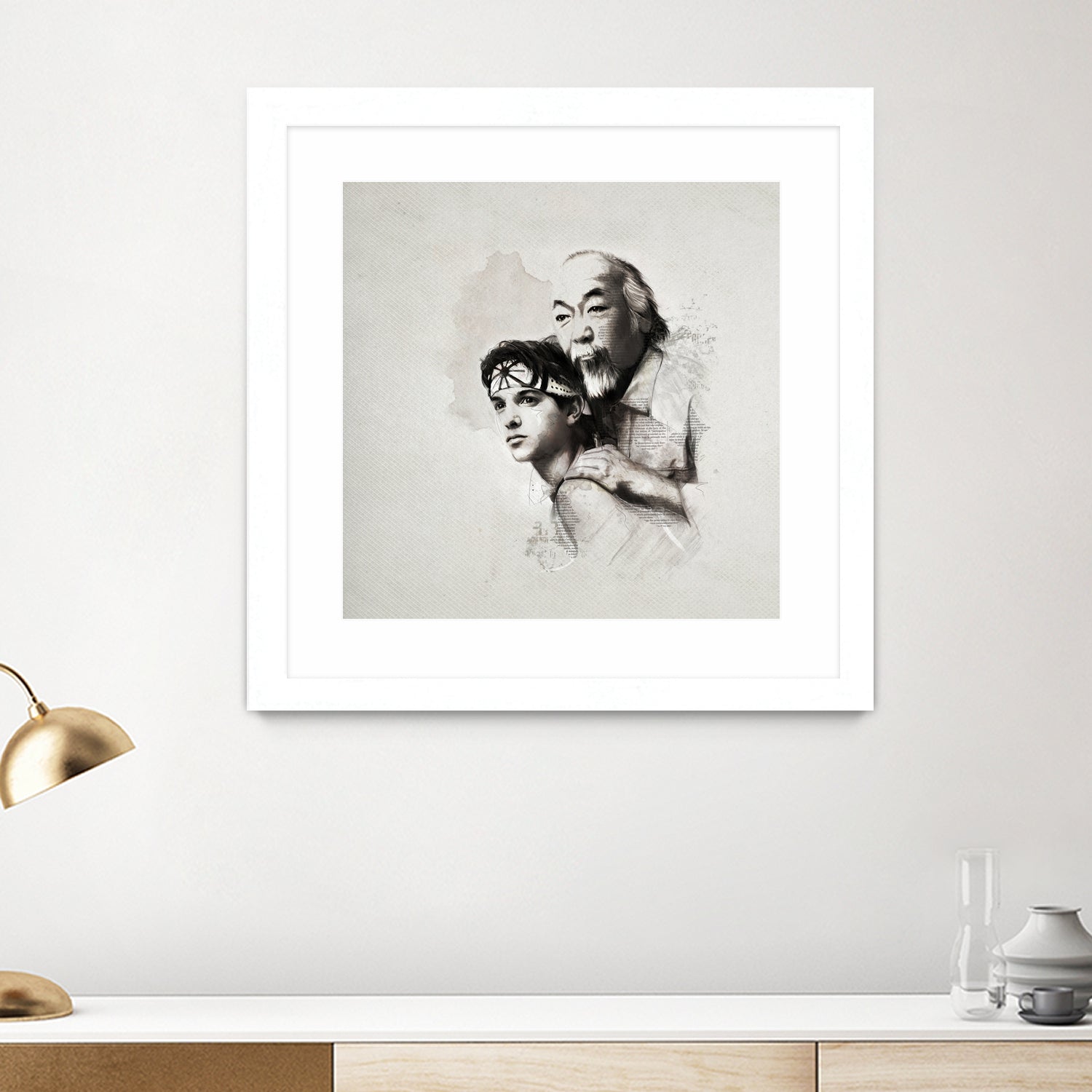 Karate Kid by Claudio Tosi on GIANT ART - white digital painting