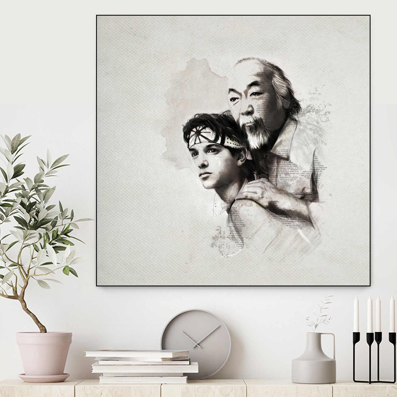 Karate Kid by Claudio Tosi on GIANT ART - white digital painting