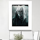 Atomic Blonde by Claudio Tosi on GIANT ART - blue digital painting