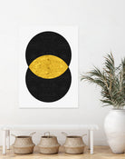 Golden fusion by Vitor Costa on GIANT ART - black digital painting