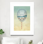 balloon fish by Vin Zzep on GIANT ART - white digital painting