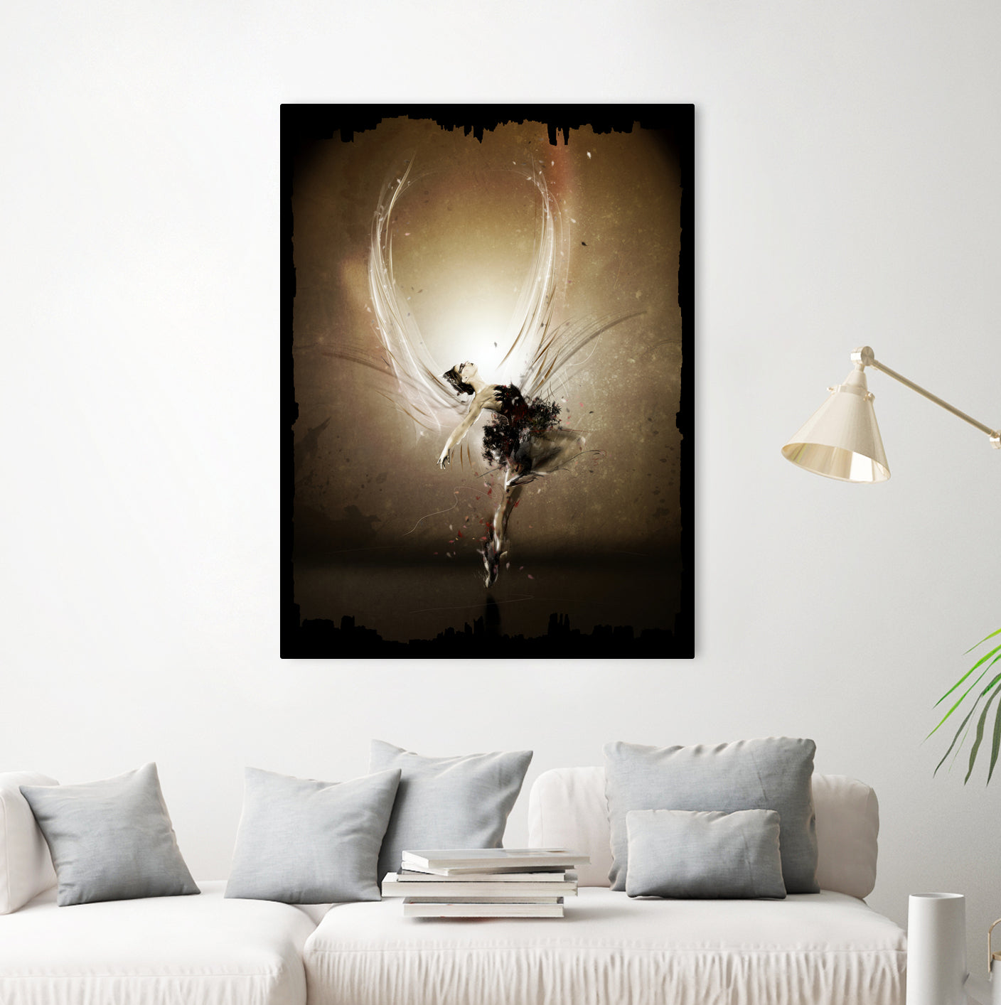 The Black Swan by Claudio Tosi on GIANT ART - black digital painting