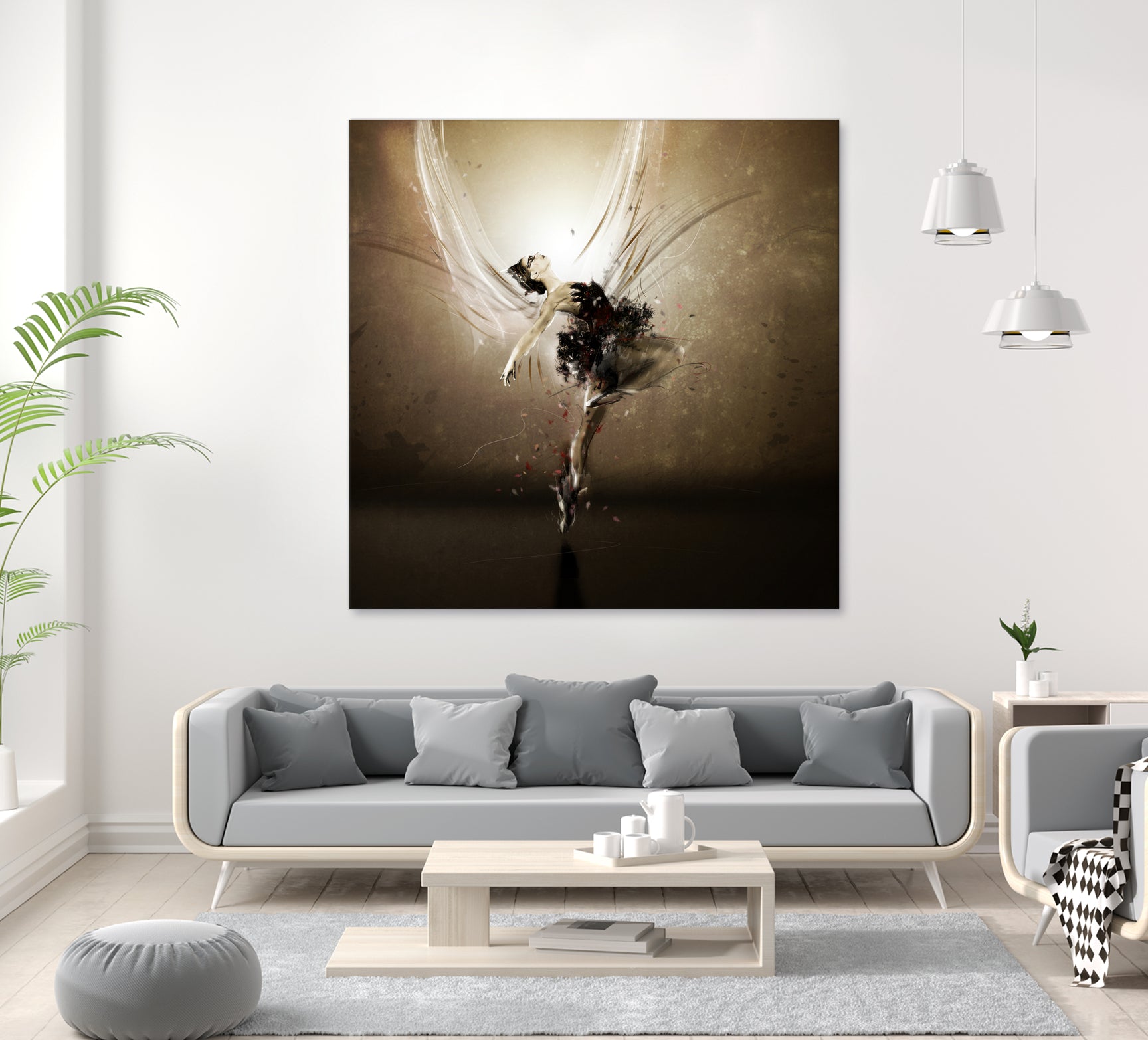 The Black Swan by Claudio Tosi on GIANT ART - black digital painting