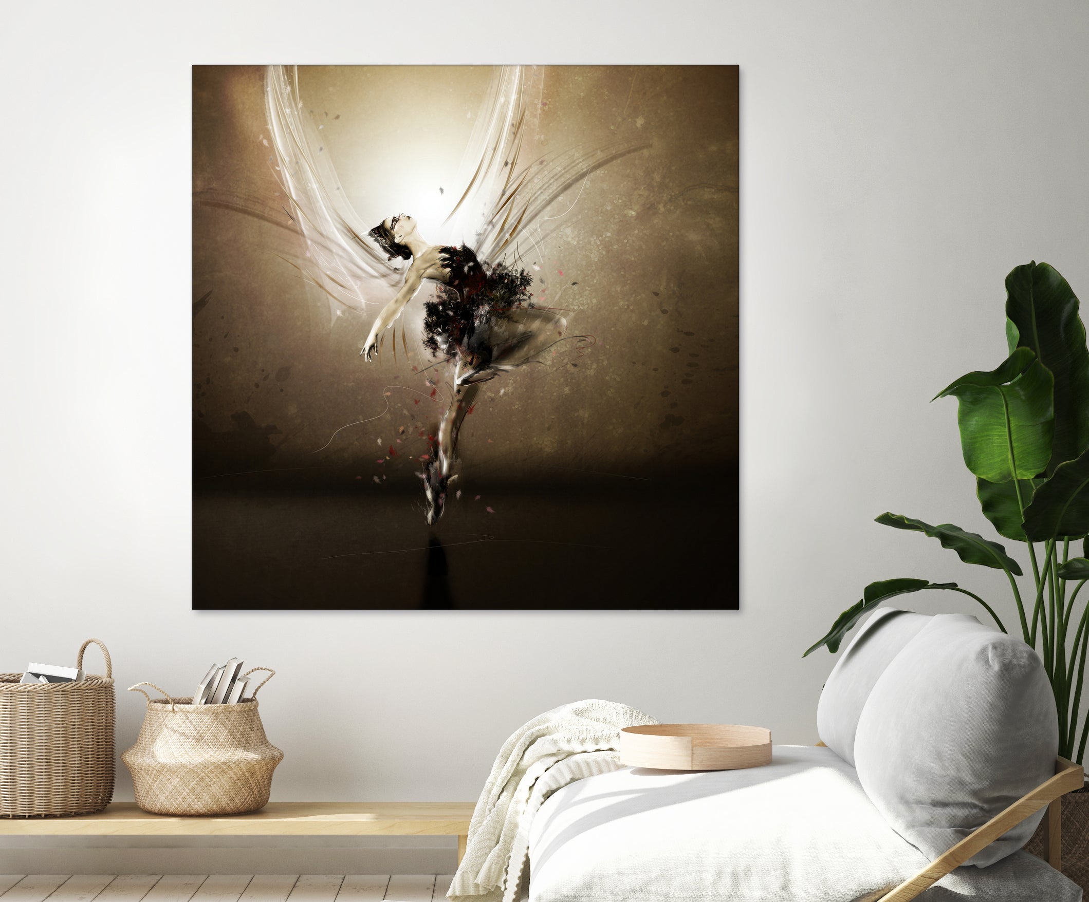 The Black Swan by Claudio Tosi on GIANT ART - black digital painting