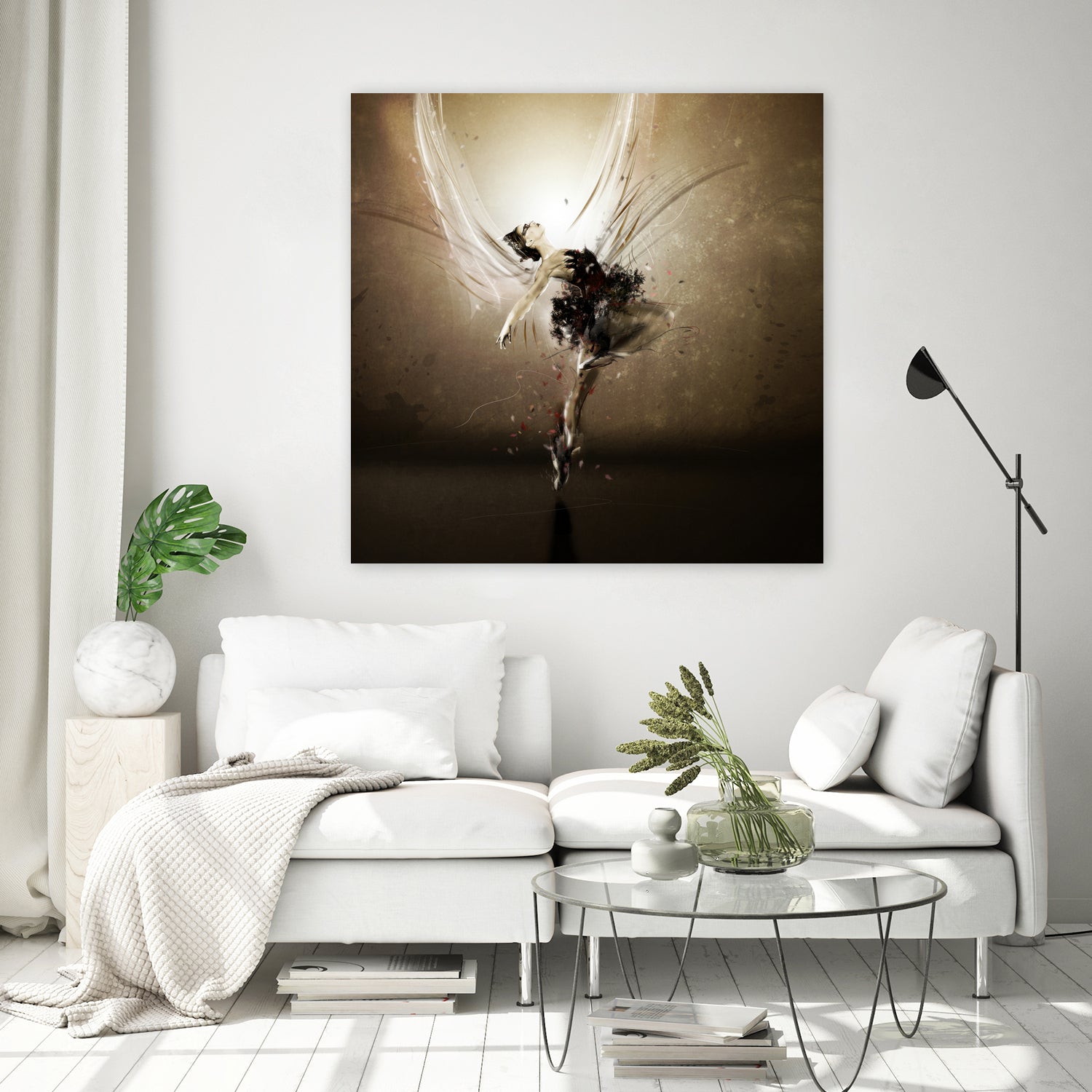 The Black Swan by Claudio Tosi on GIANT ART - black digital painting