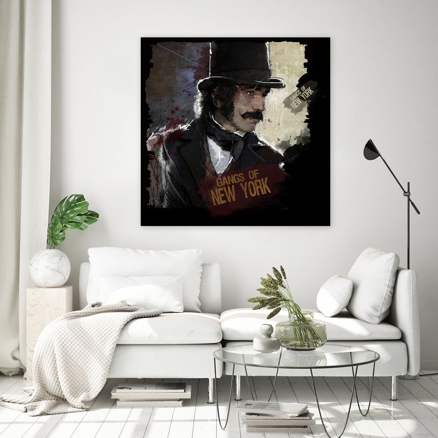 Gangs of New York by Claudio Tosi on GIANT ART - yellow digital painting
