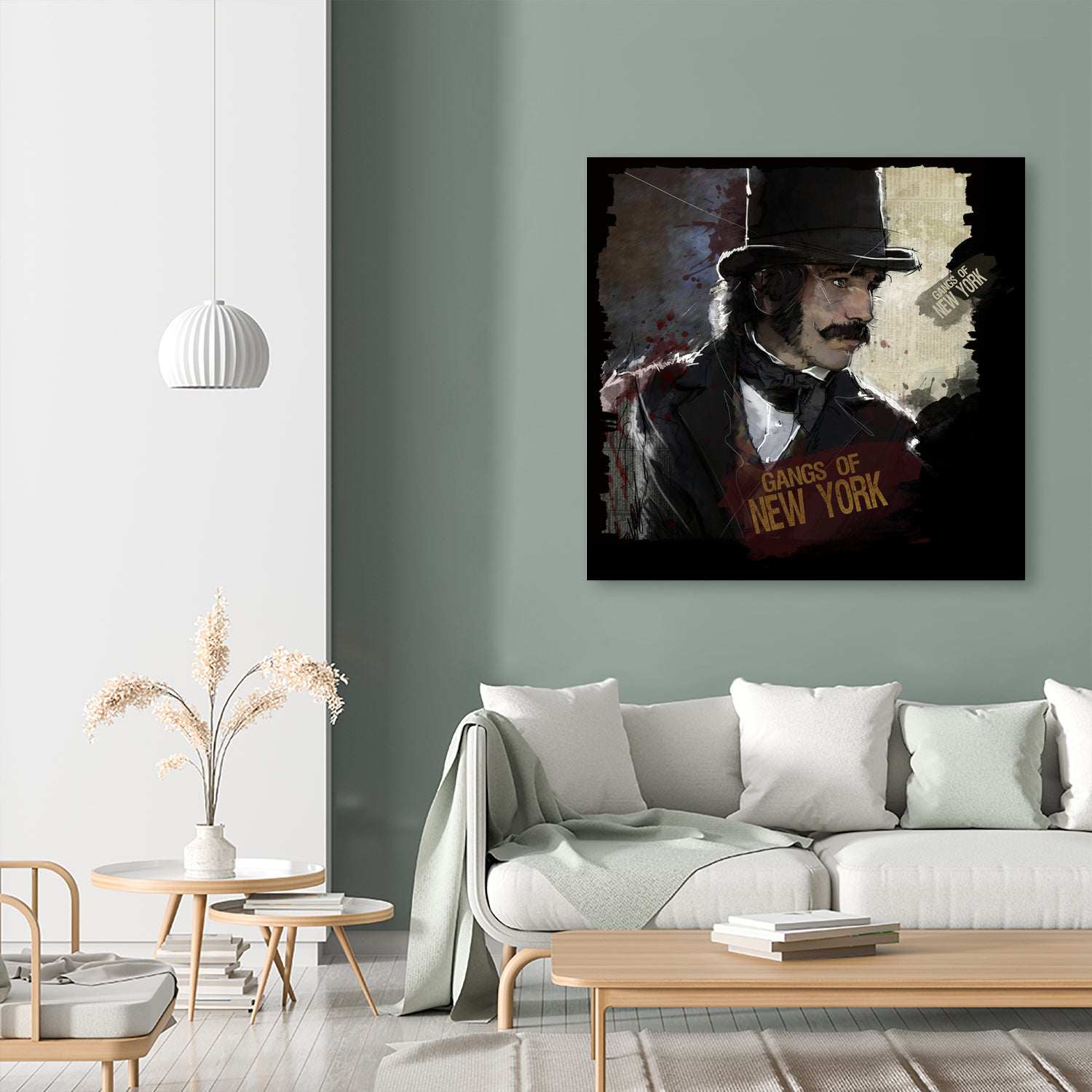 Gangs of New York by Claudio Tosi on GIANT ART - yellow digital painting