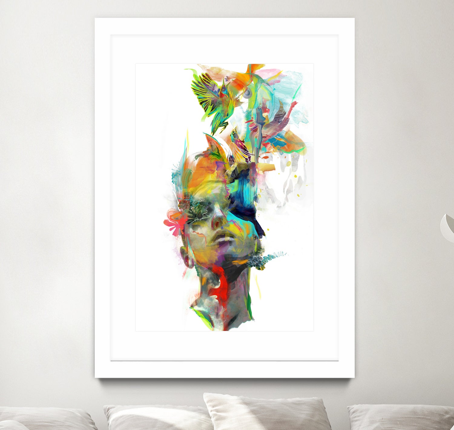 Dream Theory by Archan Nair on GIANT ART - white digital painting