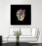 Heart by Jamerson Lima on GIANT ART - black vector illustration