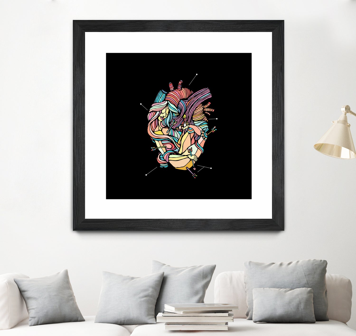 Heart by Jamerson Lima on GIANT ART - black vector illustration