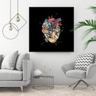 Heart by Jamerson Lima on GIANT ART - black vector illustration