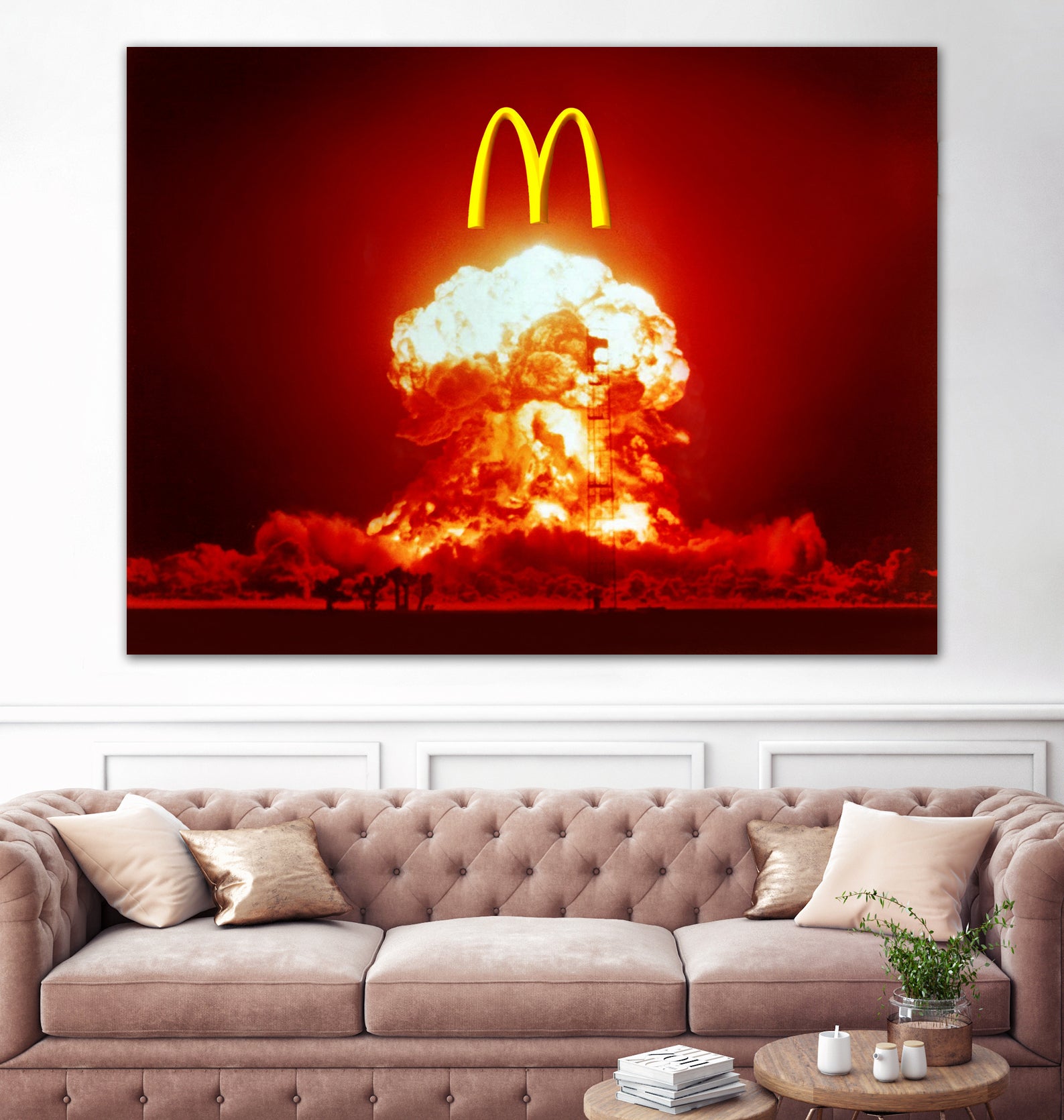 BIG MAC by Michael Benisty on GIANT ART - white digital painting