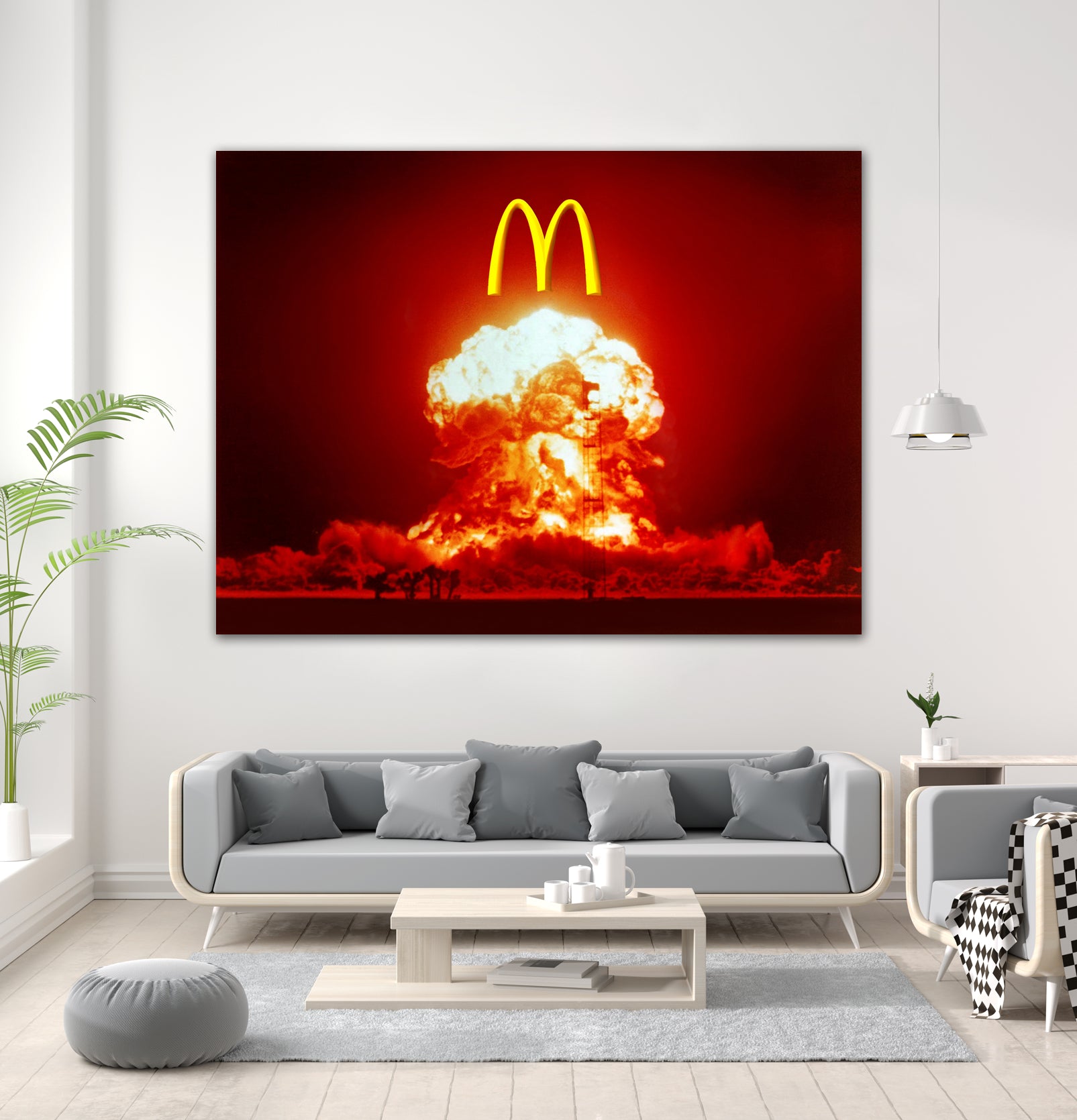 BIG MAC by Michael Benisty on GIANT ART - white digital painting