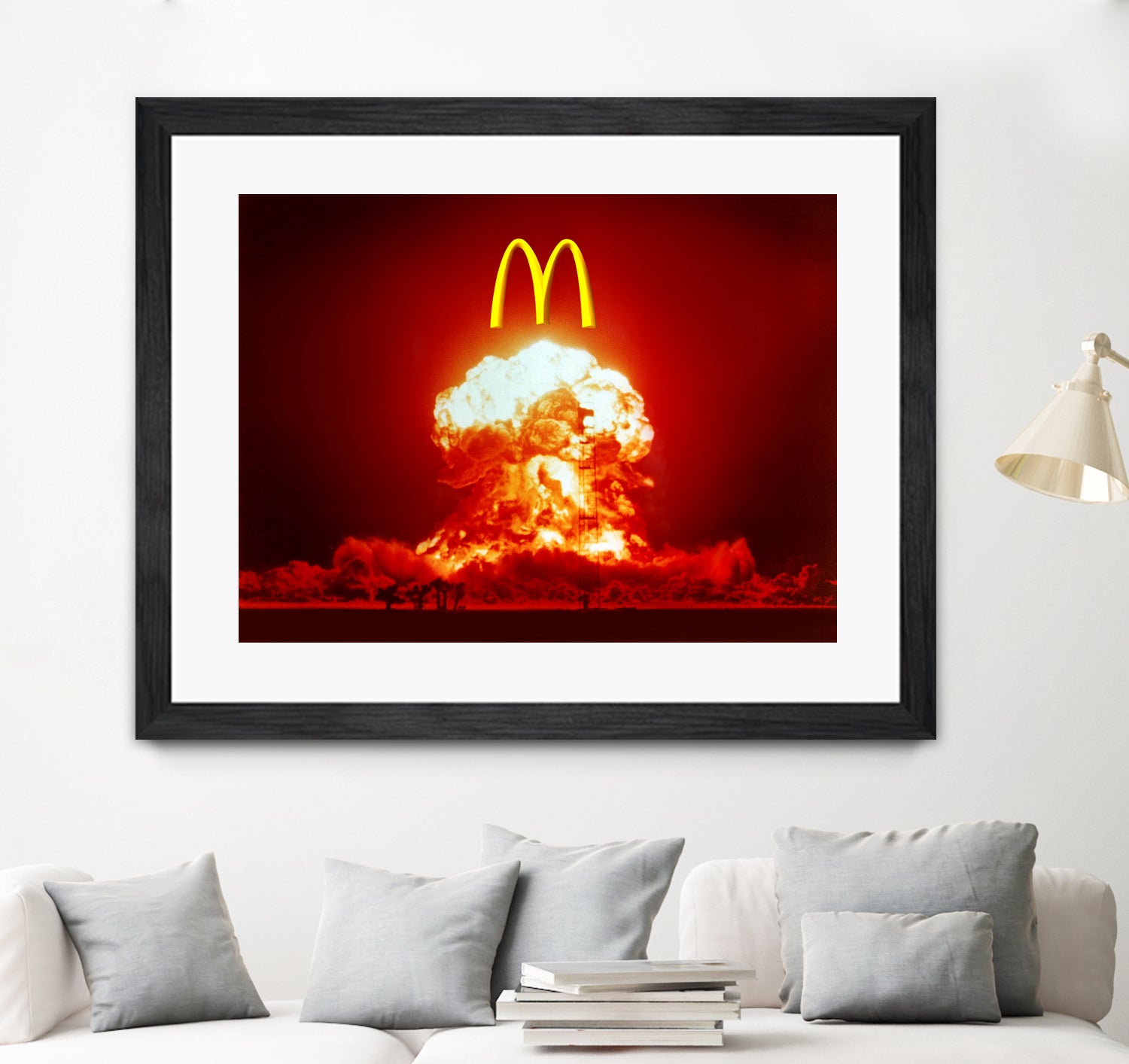 BIG MAC by Michael Benisty on GIANT ART - white digital painting