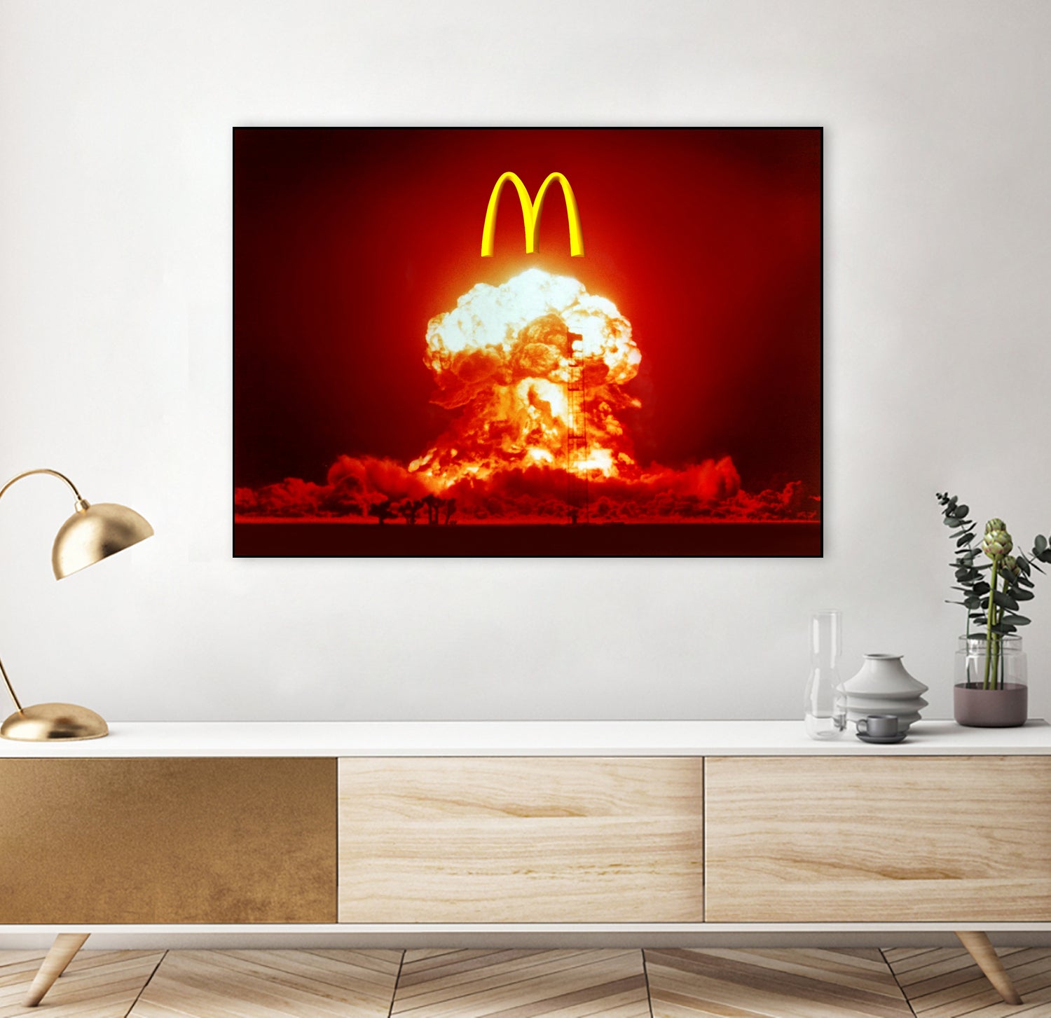 BIG MAC by Michael Benisty on GIANT ART - white digital painting