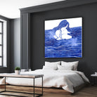 Nereid XXI by Stevyn Llewellyn on GIANT ART - blue digital painting