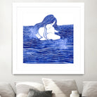 Nereid XXI by Stevyn Llewellyn on GIANT ART - blue digital painting