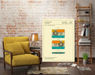 Cassette Patent - 1991 by Jazzberry Blue on GIANT ART - orange digital drawing