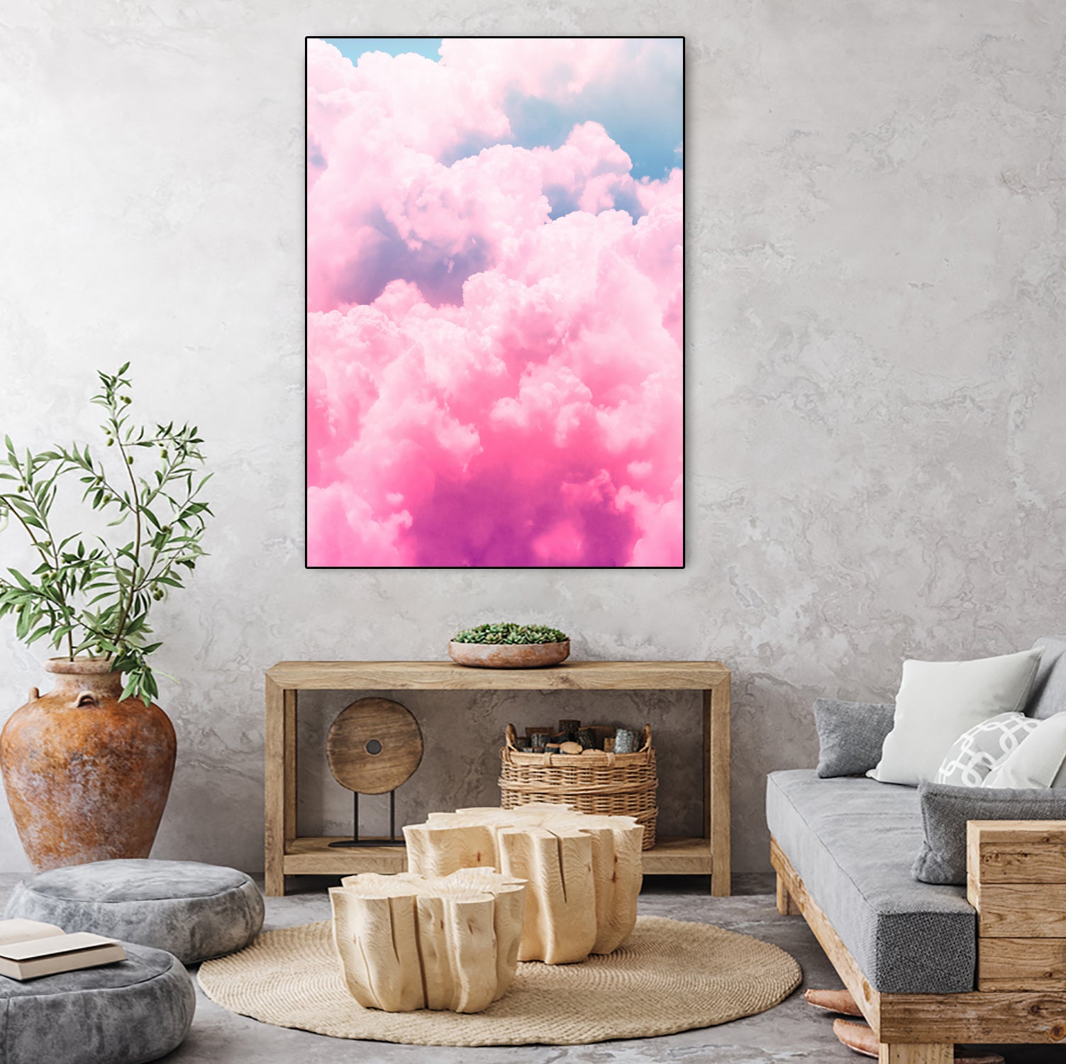 A Perfect Sky by EMANUELA CARRATONI on GIANT ART - pink photo manipulation