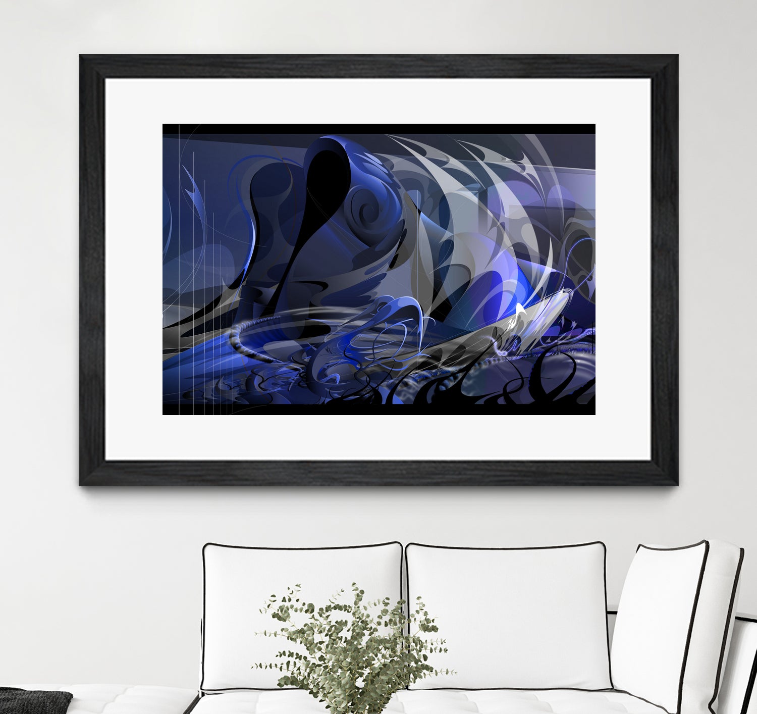 CURRENTS - Special Request Edition by James Mulvania on GIANT ART - white digital drawing