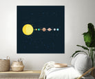 Solar System by Alessandra Gagliano on GIANT ART - blue photo illustration