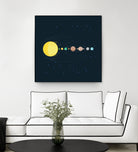 Solar System by Alessandra Gagliano on GIANT ART - blue photo illustration