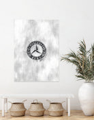 Mercedes-Benz logo sketch by Jurijs Permanickis on GIANT ART - gray digital painting