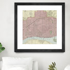 Vintage Map of Detroit Michigan (1901) by Adam Shaw on GIANT ART - white photo illustration