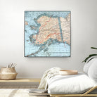 Vintage Map of Alaska (1921) by Adam Shaw on GIANT ART - white photo illustration