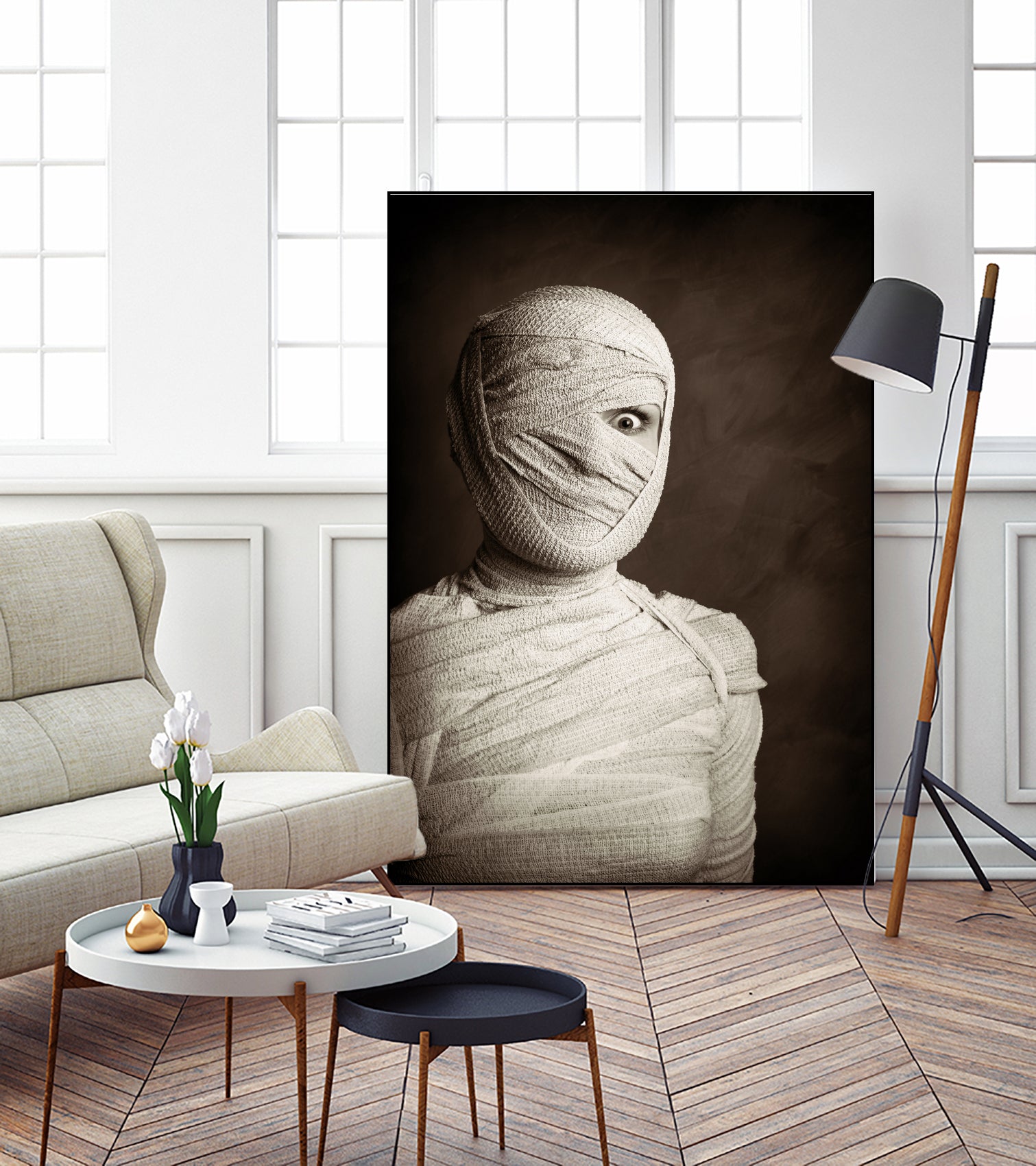 The Mummy by Axel Bueckert on GIANT ART - brown photo manipulation